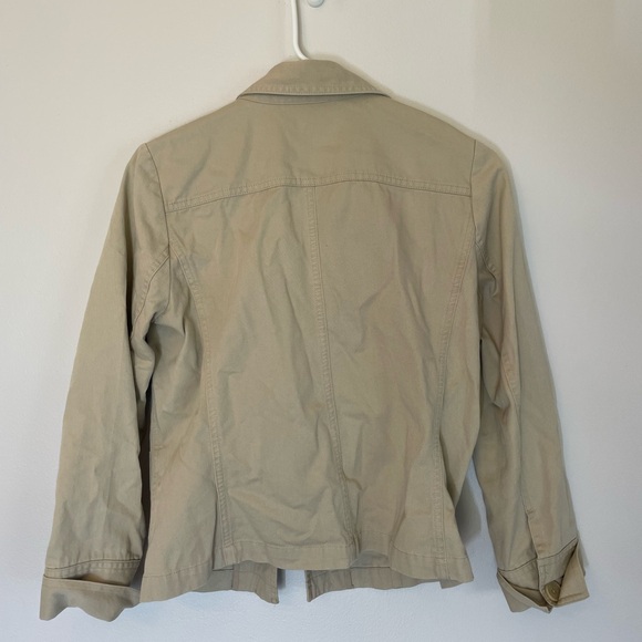 Casual Corner Annex Petite - Khaki Jacket - Picture 3 of 3